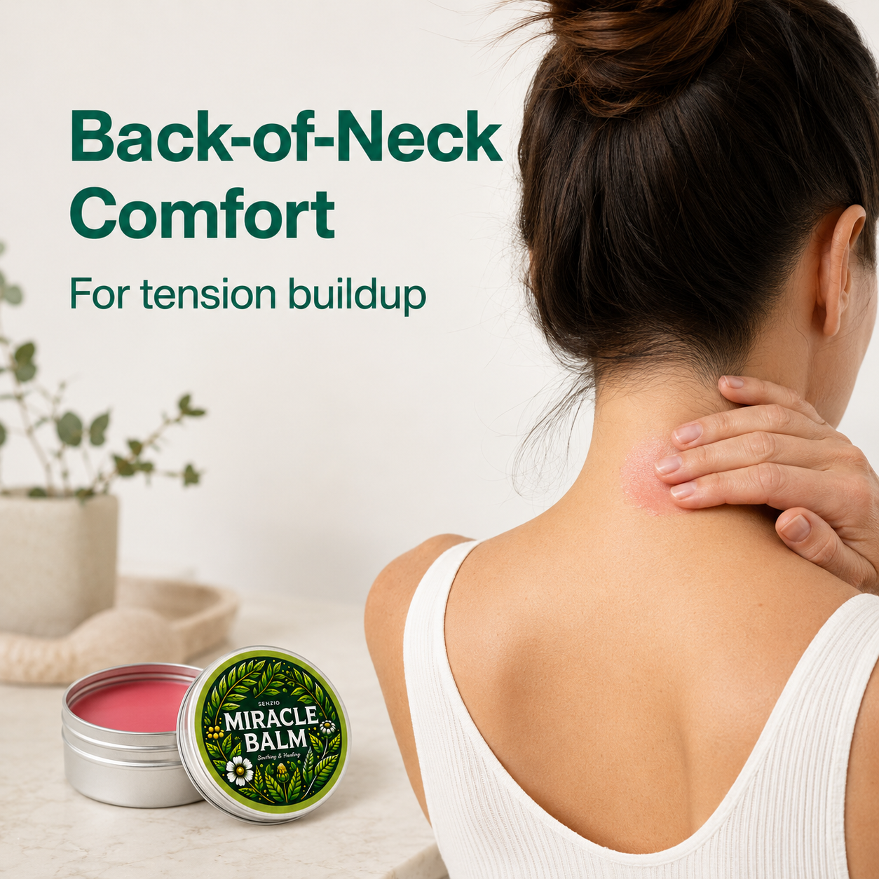 Senzio Tension Headache Comfort Balm