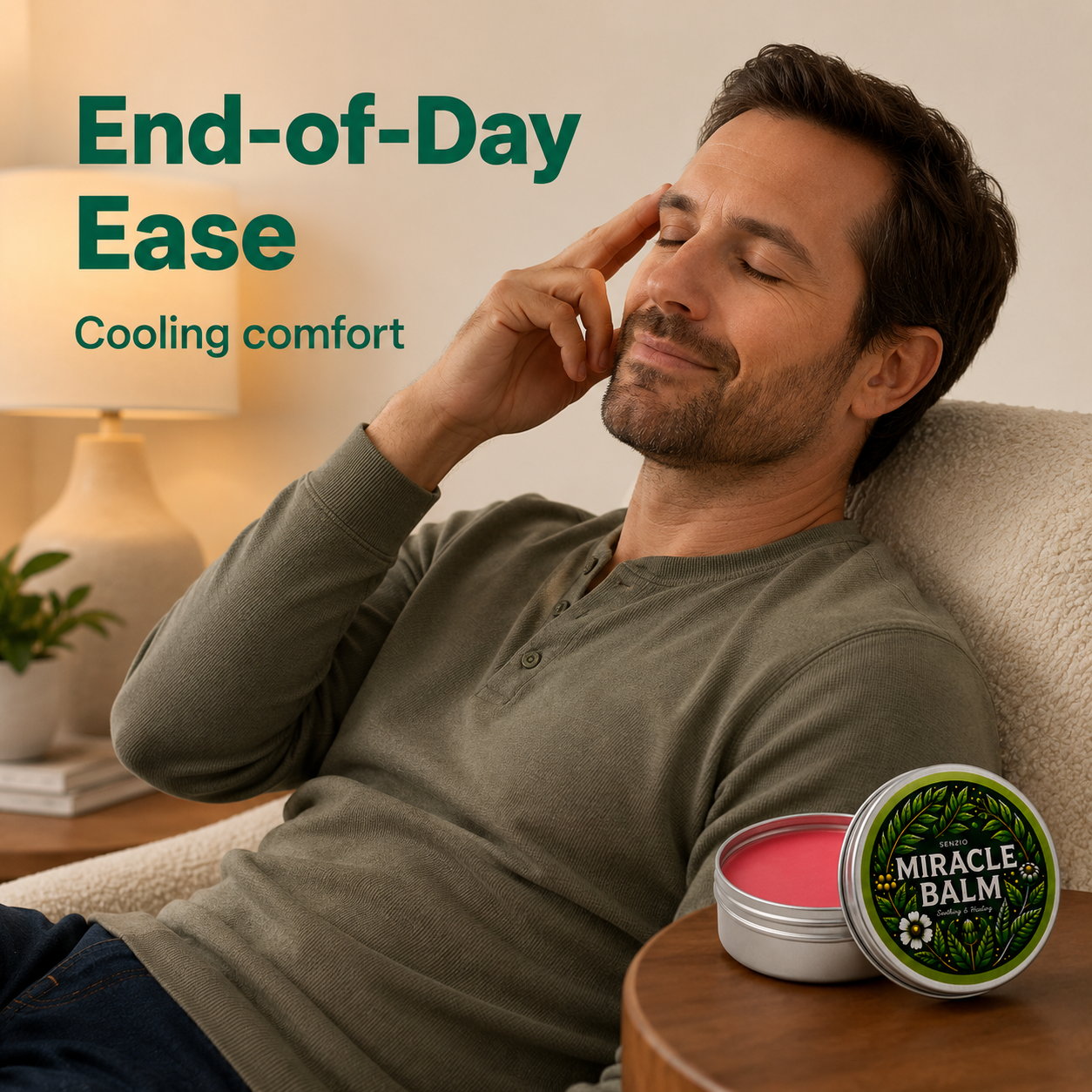 Senzio Tension Headache Comfort Balm