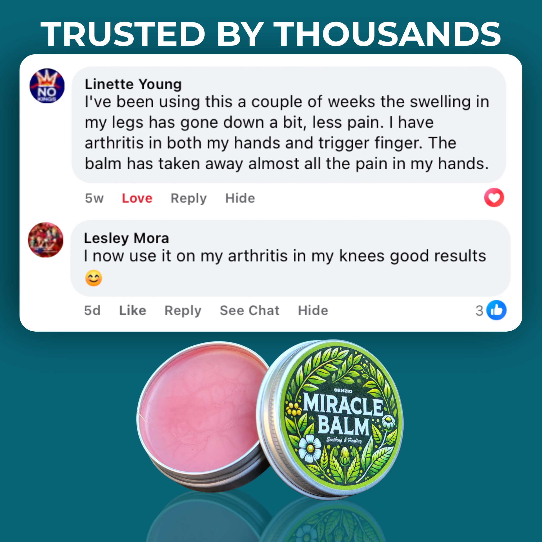 Senzio Miracle Balm™ Herbal Powerhouse