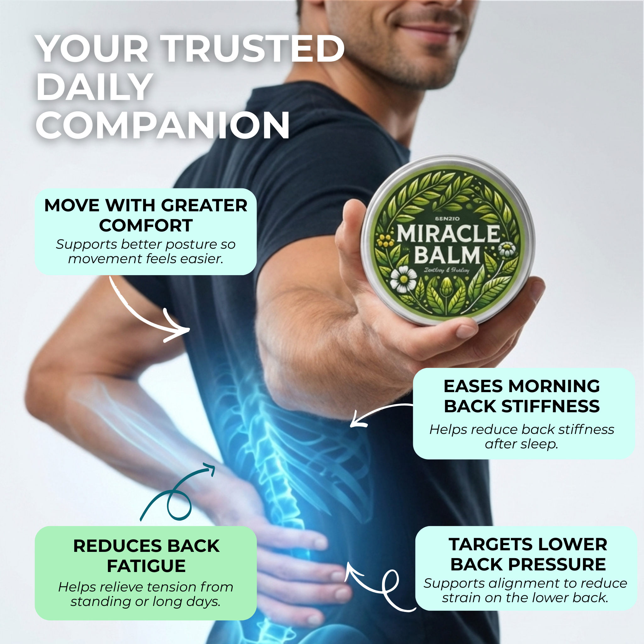 The Senzio Miracle Balm™ Back Recovery Formula