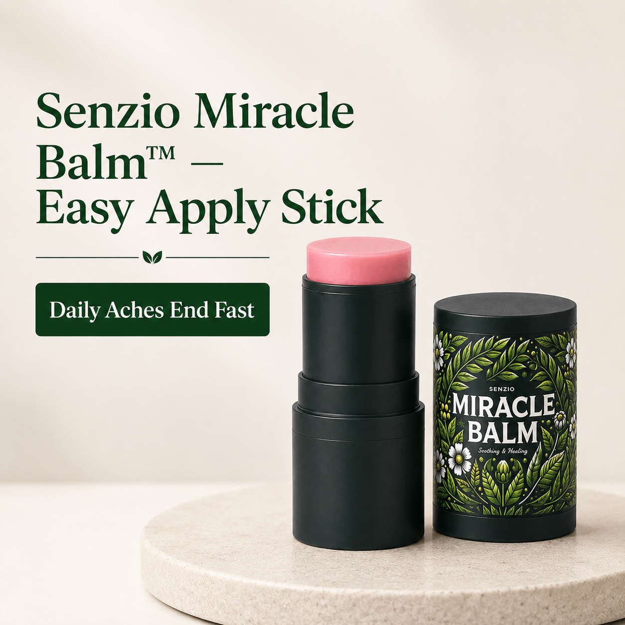 Senzio Miracle Balm™ |  Easy Apply Stick