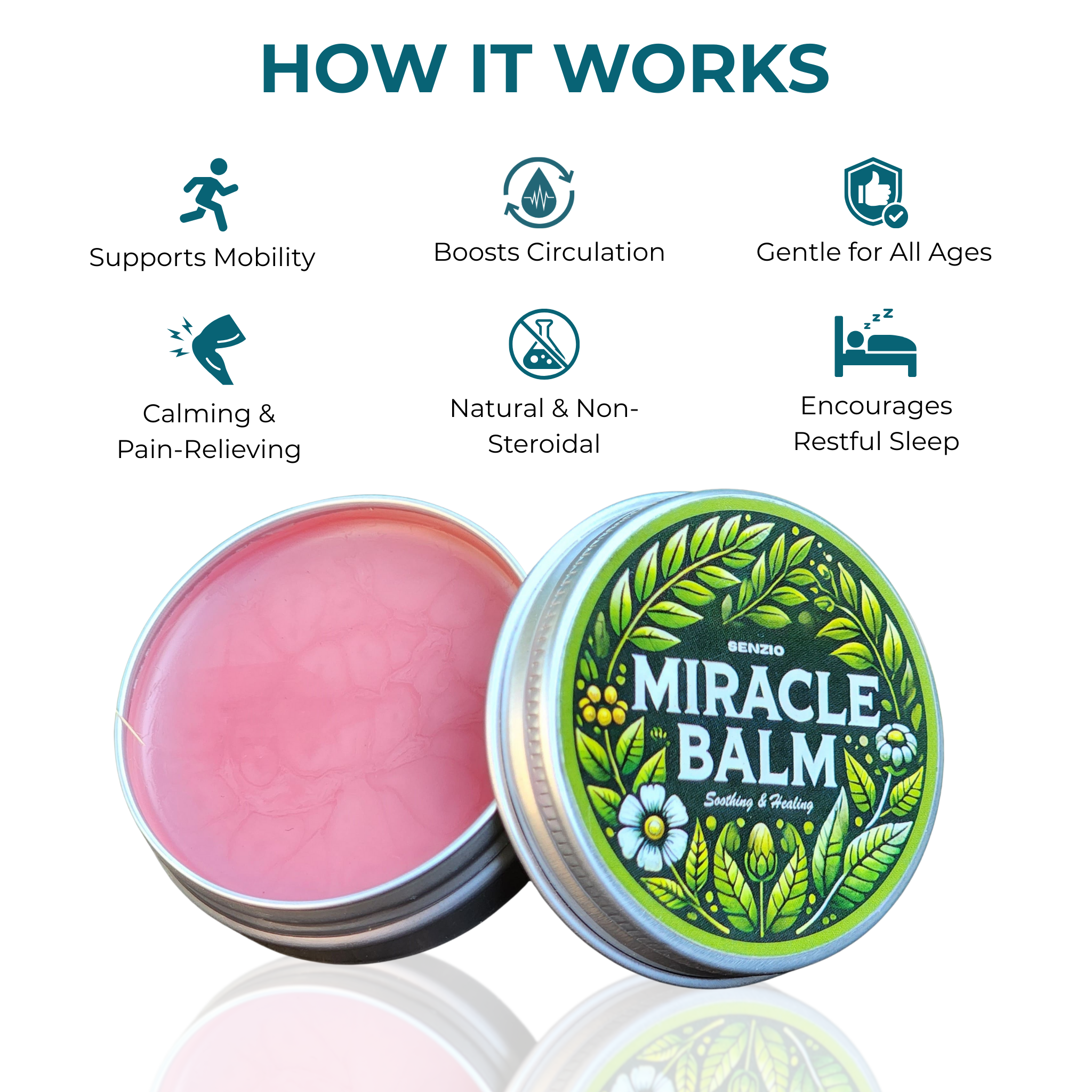 The Senzio Miracle Balm™ Herbal Powerhouse