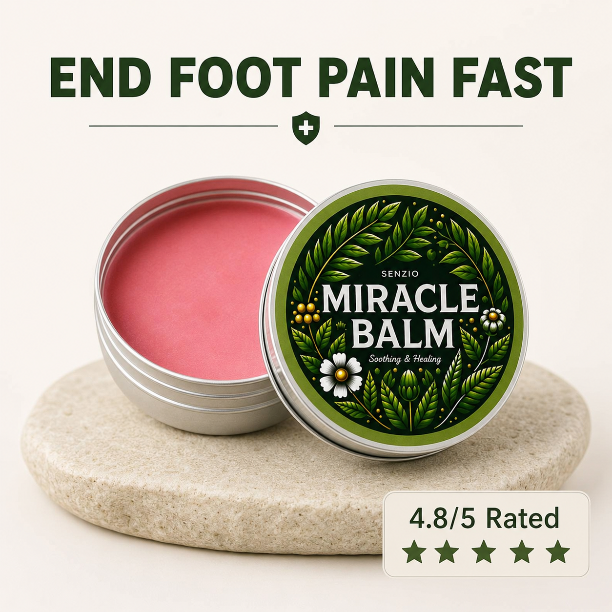 Senzio Miracle Balm | Foot Pain