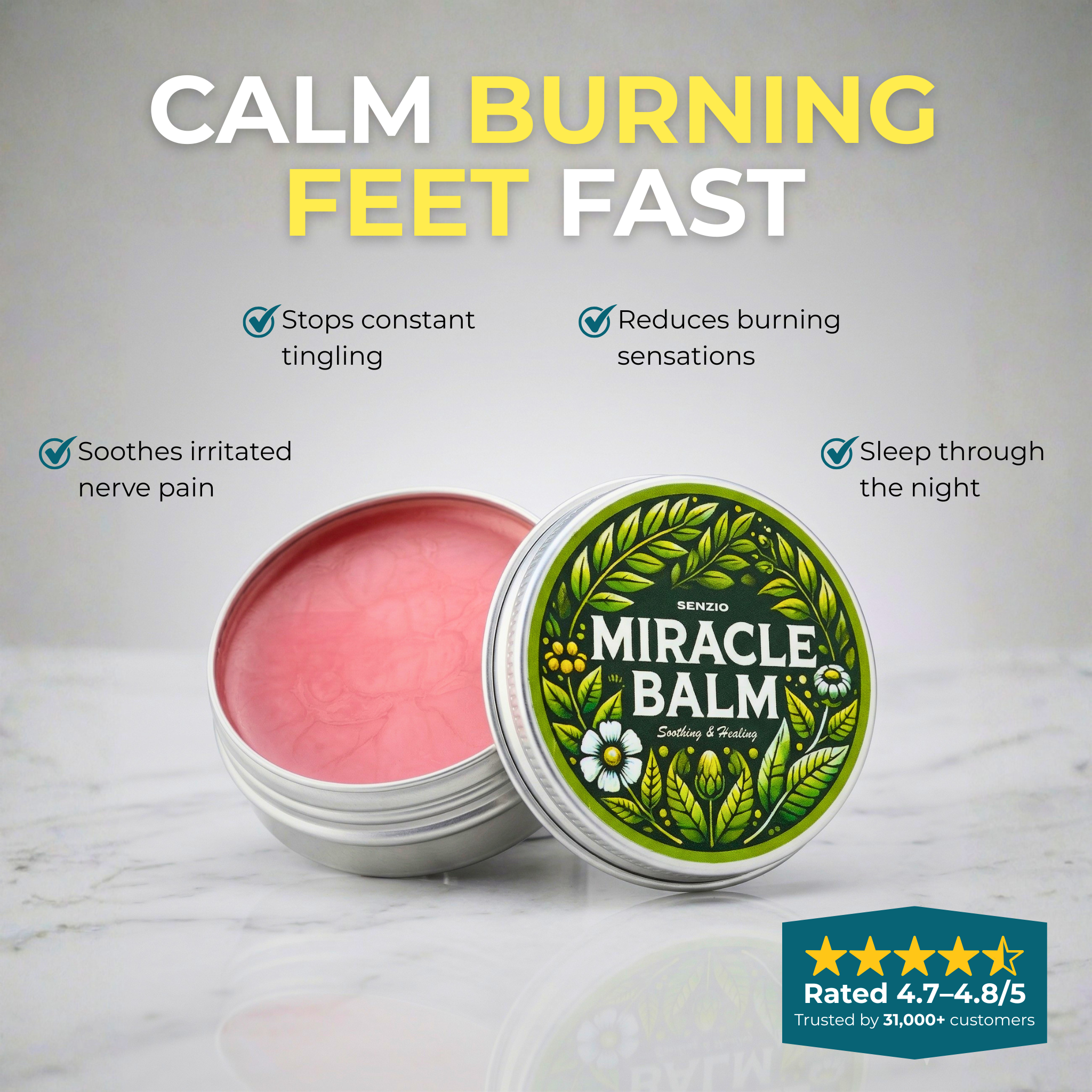The Senzio Miracle Balm Herbal Powerhouse