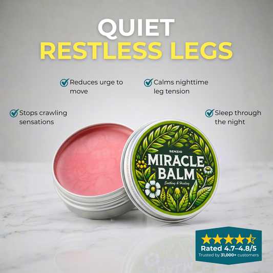 The Senzio Miracle Balm™ Restless Legs Formula