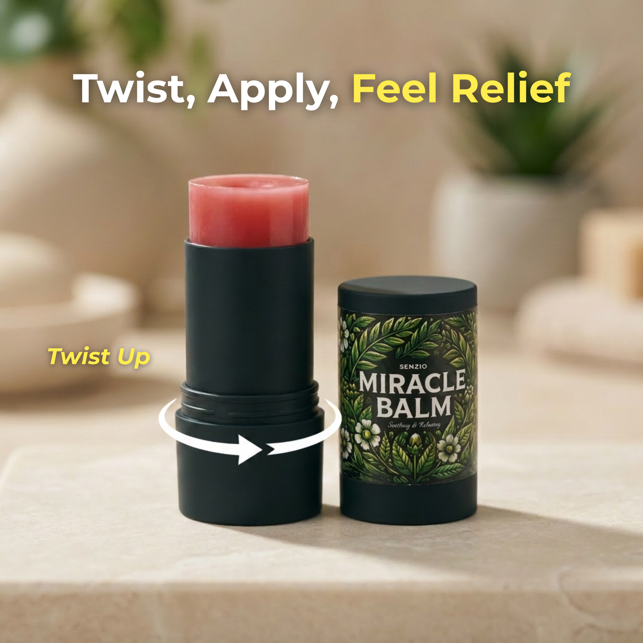Senzio Miracle Balm™ — Easy Apply Stick