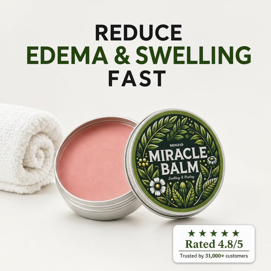 Senzio Miracle Balm | Edema and Swelling