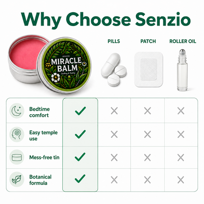 Senzio Nighttime Comfort Balm | Restful Night Relief