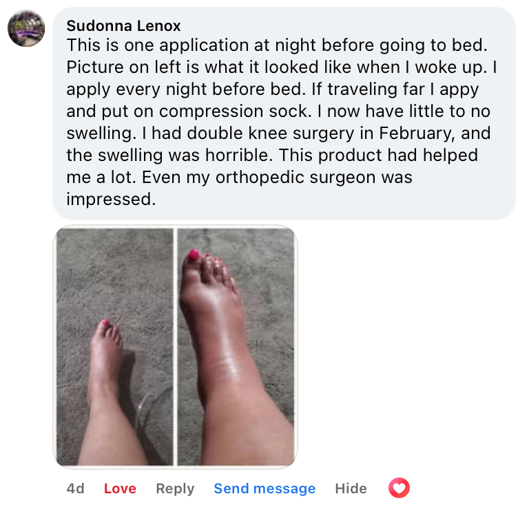 Testimonio de Sudonna Lenox