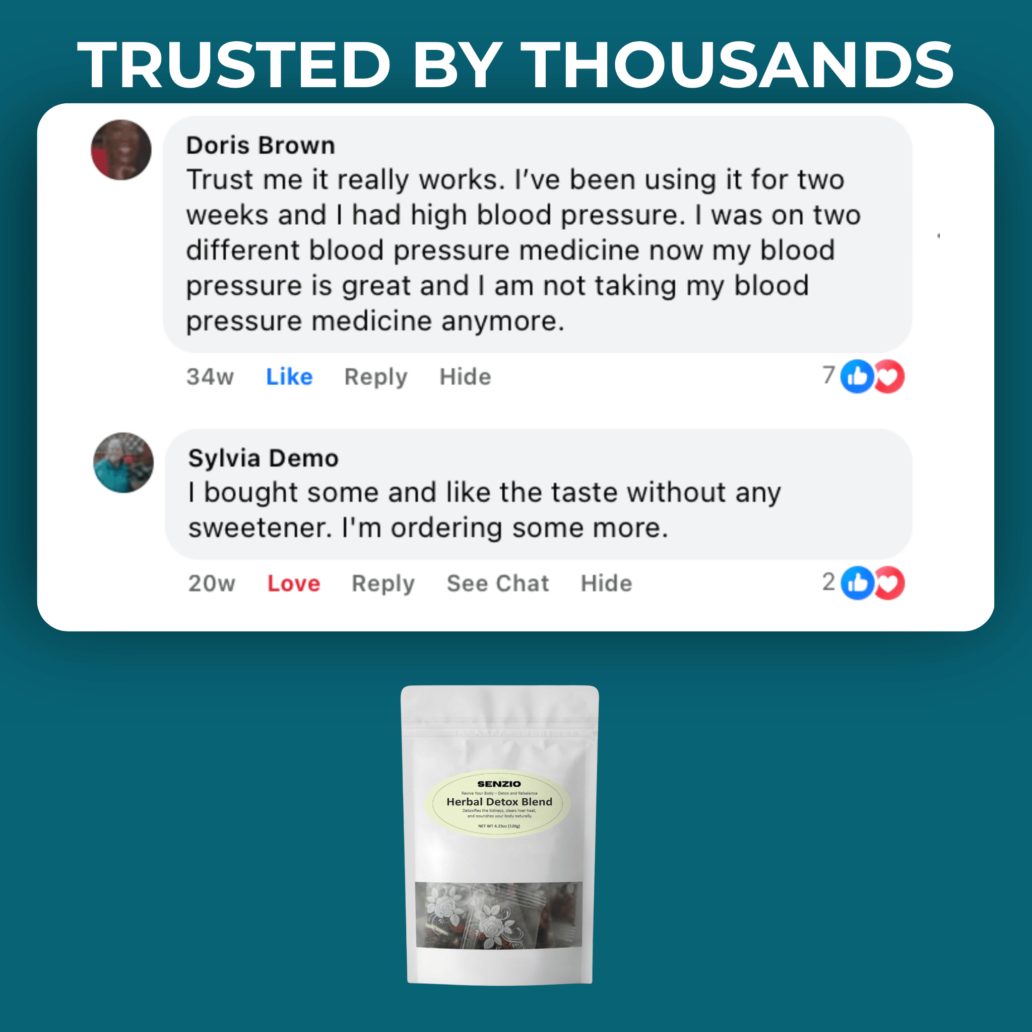 Senzio™ Herbal Detox Blend - SenzioSenzioSenzio™ Herbal Detox Blend