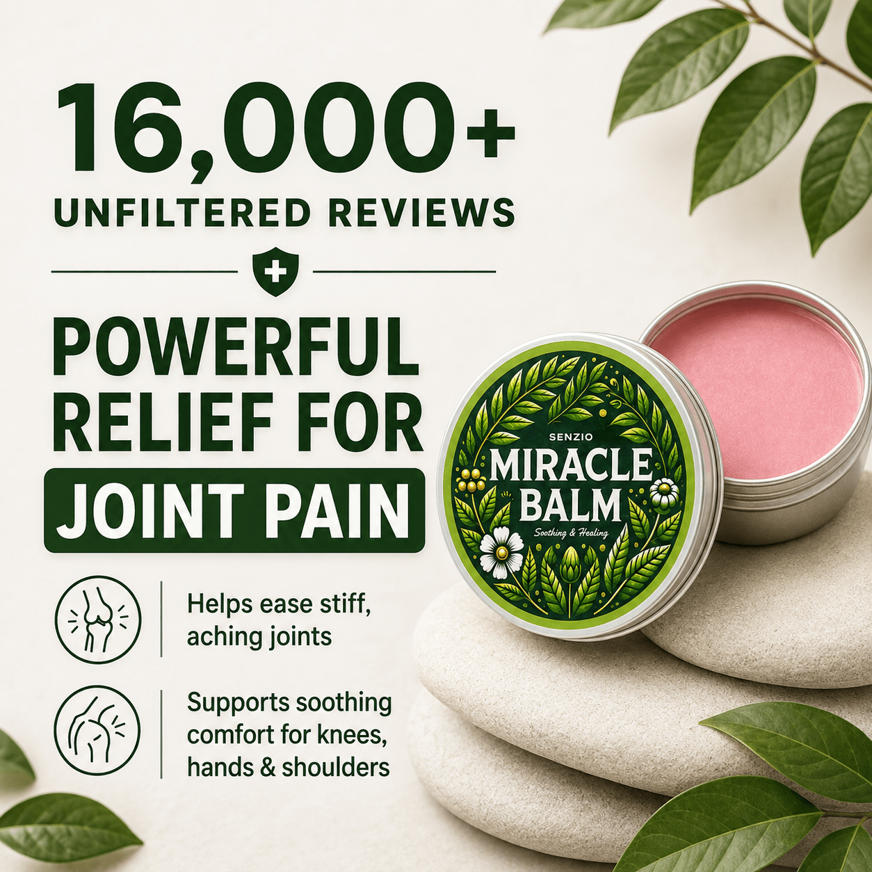 Senzio Miracle Balm™ - Arthritis Herbal Powerhouse - SenzioSenzioSenzio Miracle Balm™ - Arthritis Herbal Powerhouse