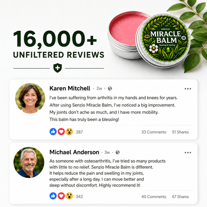 Senzio Miracle Balm™ - Arthritis Herbal Powerhouse - SenzioSenzioSenzio Miracle Balm™ - Arthritis Herbal Powerhouse