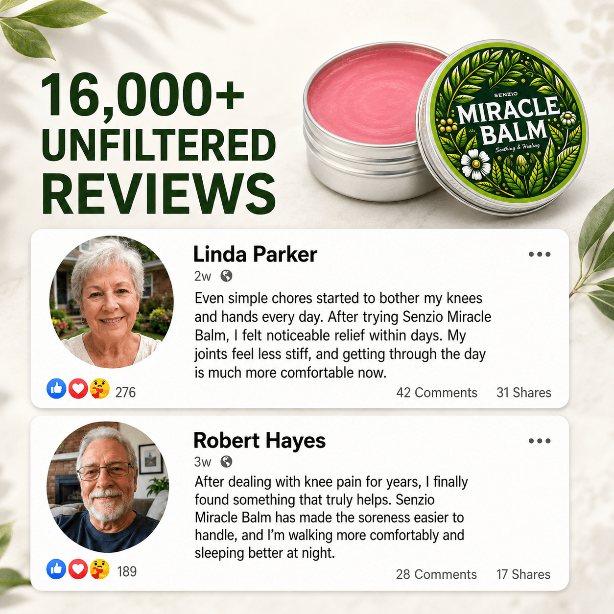 Senzio Miracle Balm™ - Arthritis Herbal Powerhouse - SenzioSenzioSenzio Miracle Balm™ - Arthritis Herbal Powerhouse