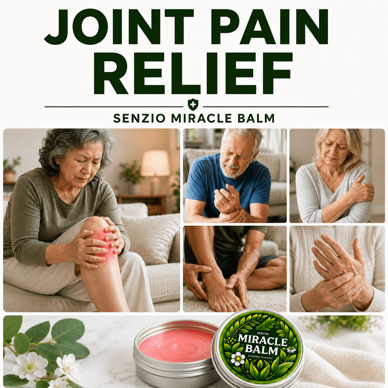 Senzio Miracle Balm™ - Arthritis Herbal Powerhouse - SenzioSenzioSenzio Miracle Balm™ - Arthritis Herbal Powerhouse