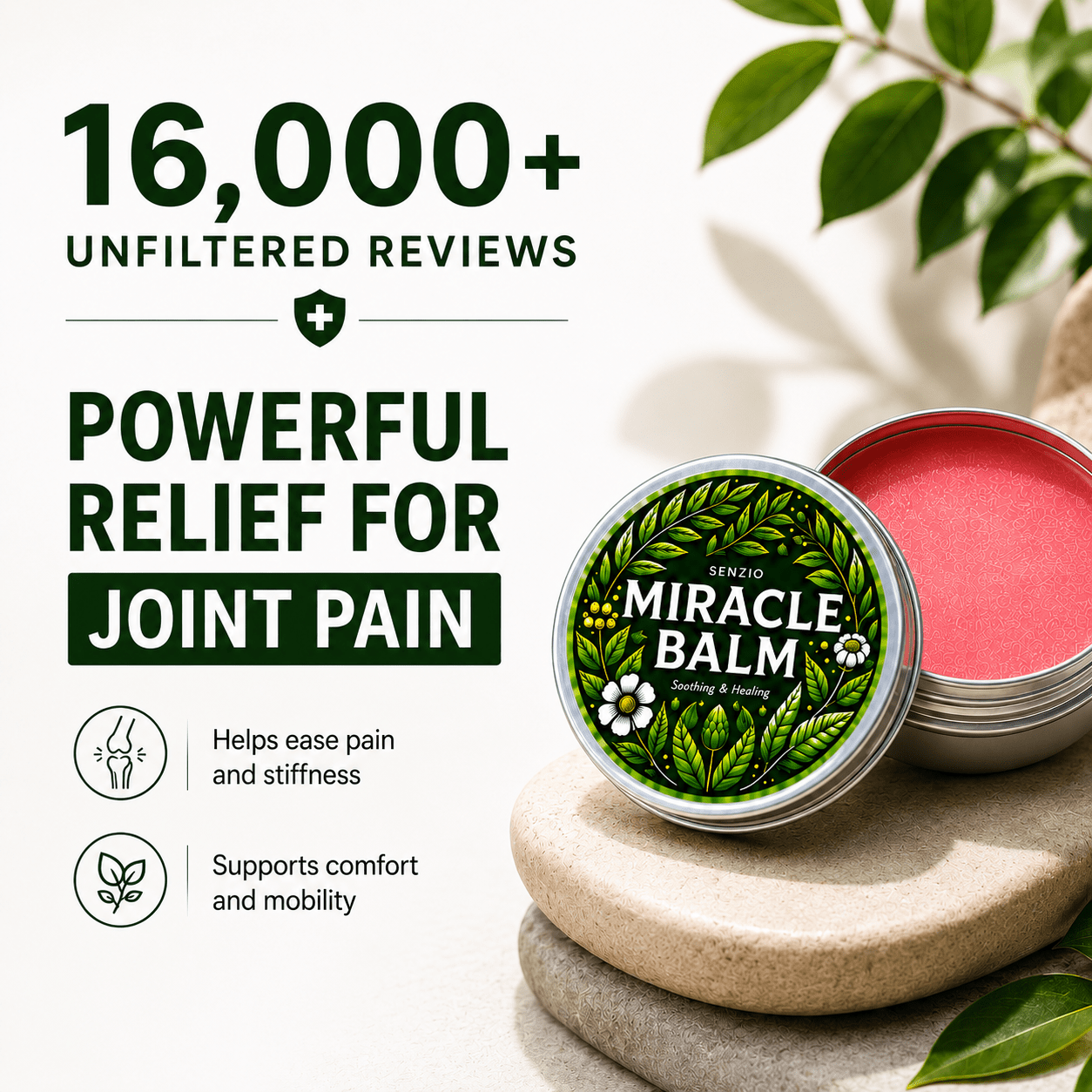 Senzio Miracle Balm™ - Arthritis Herbal Powerhouse - SenzioSenzioSenzio Miracle Balm™ - Arthritis Herbal Powerhouse