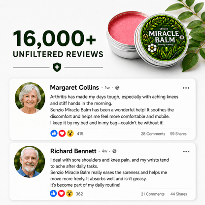 Senzio Miracle Balm™ - Arthritis Herbal Powerhouse - SenzioSenzioSenzio Miracle Balm™ - Arthritis Herbal Powerhouse