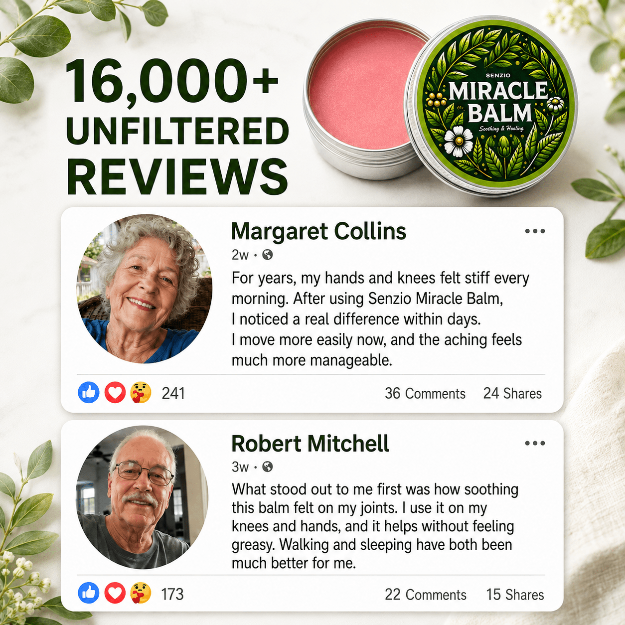 Senzio Miracle Balm™ - Arthritis Herbal Powerhouse - SenzioSenzioSenzio Miracle Balm™ - Arthritis Herbal Powerhouse