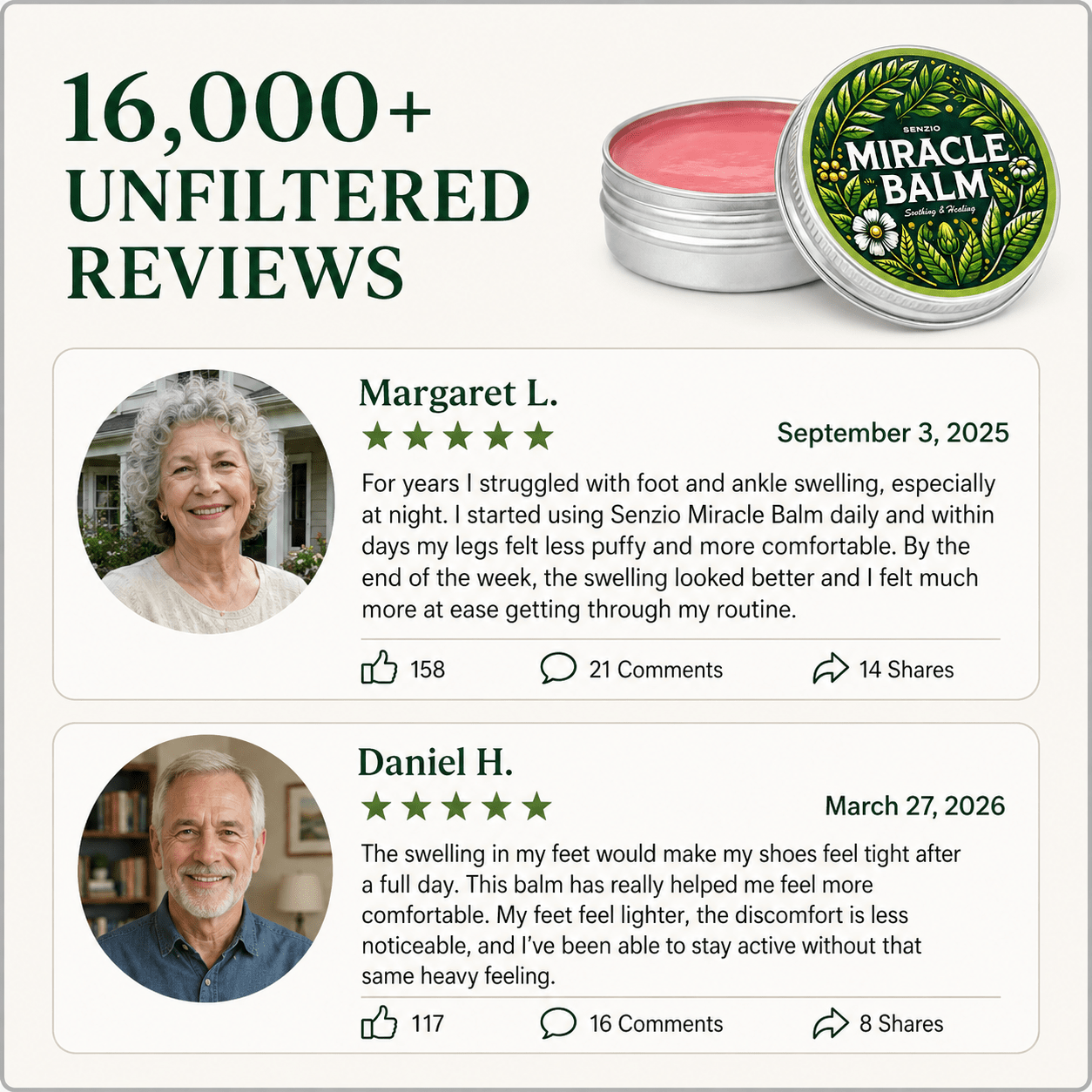 Senzio Miracle Balm | Edema and Swelling - SenzioSenzioSenzio Miracle Balm | Edema and Swelling