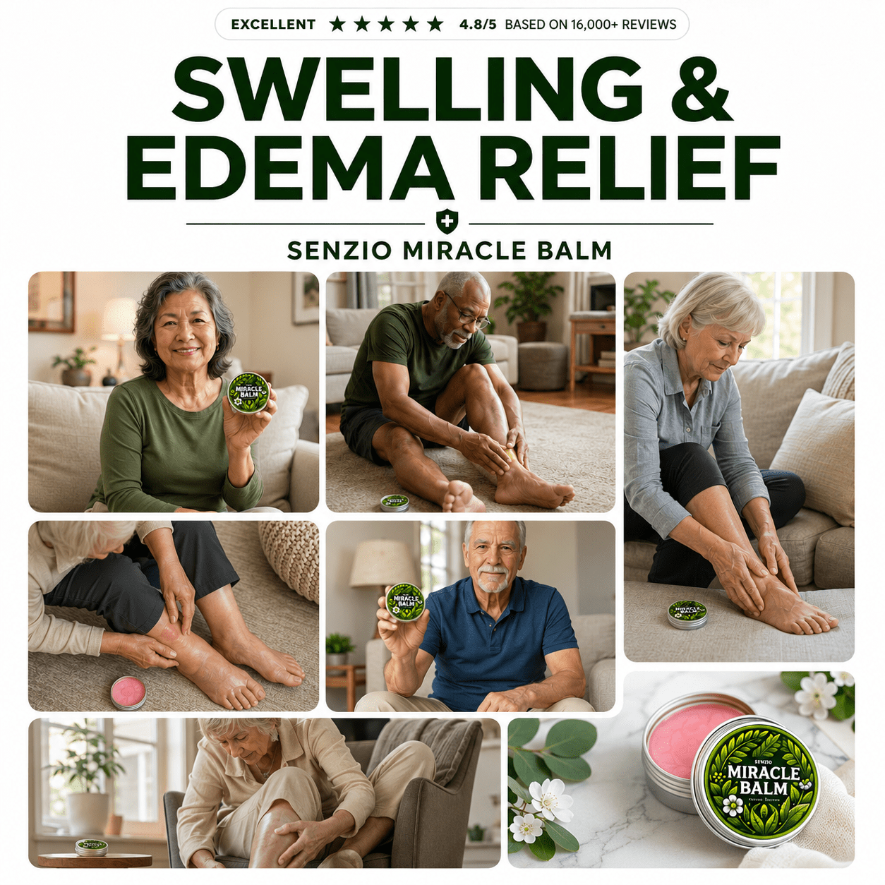 Senzio Miracle Balm™ - Edema & Swelling Relief - SenzioSenzioSenzio Miracle Balm™ - Edema & Swelling Relief