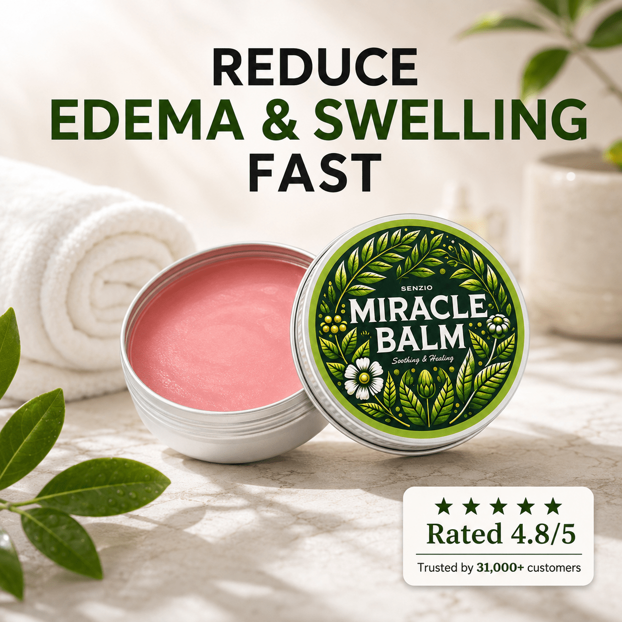 Senzio Miracle Balm™ - Edema & Swelling Relief - SenzioSenzioSenzio Miracle Balm™ - Edema & Swelling Relief