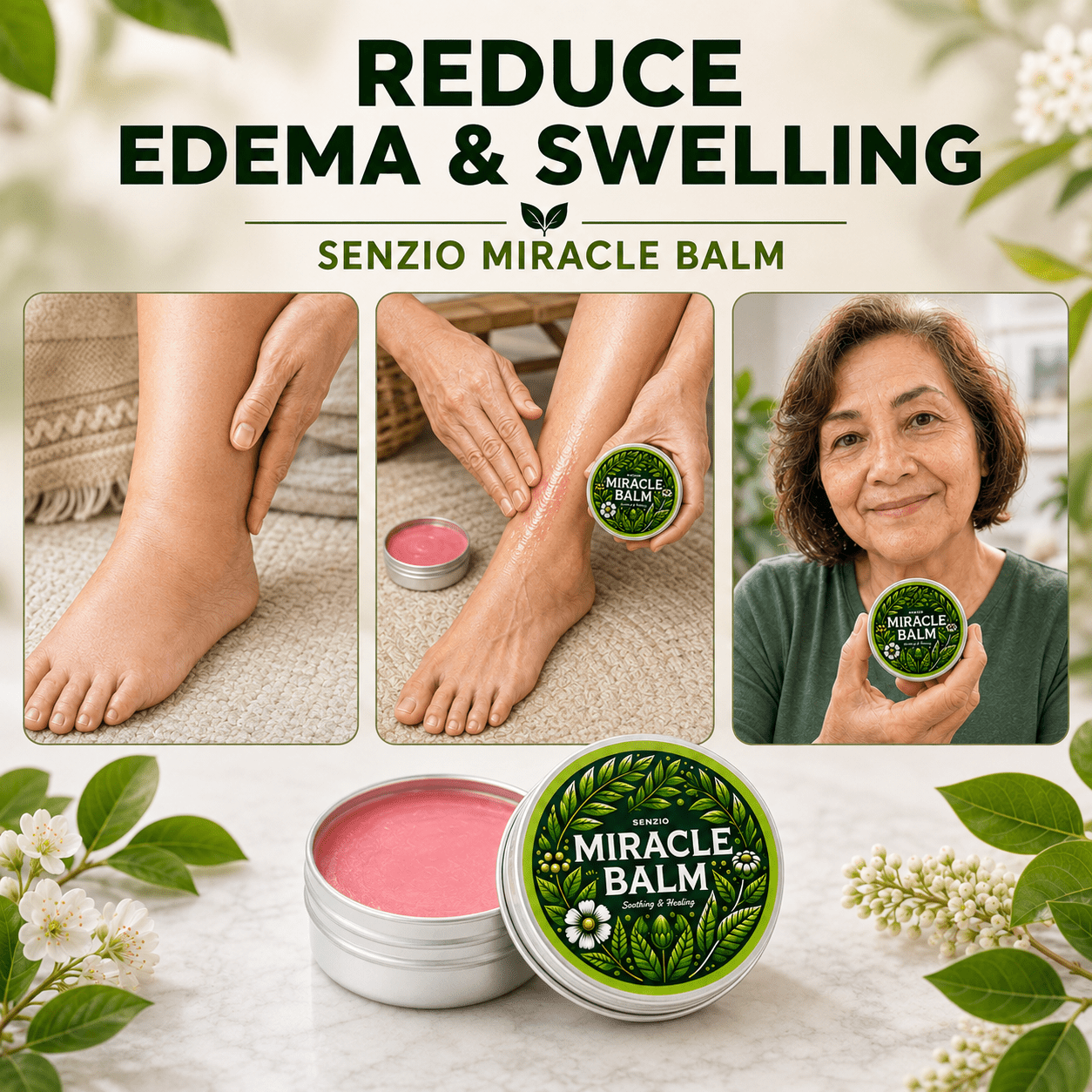 Senzio Miracle Balm™ - Edema & Swelling Relief - SenzioSenzioSenzio Miracle Balm™ - Edema & Swelling Relief
