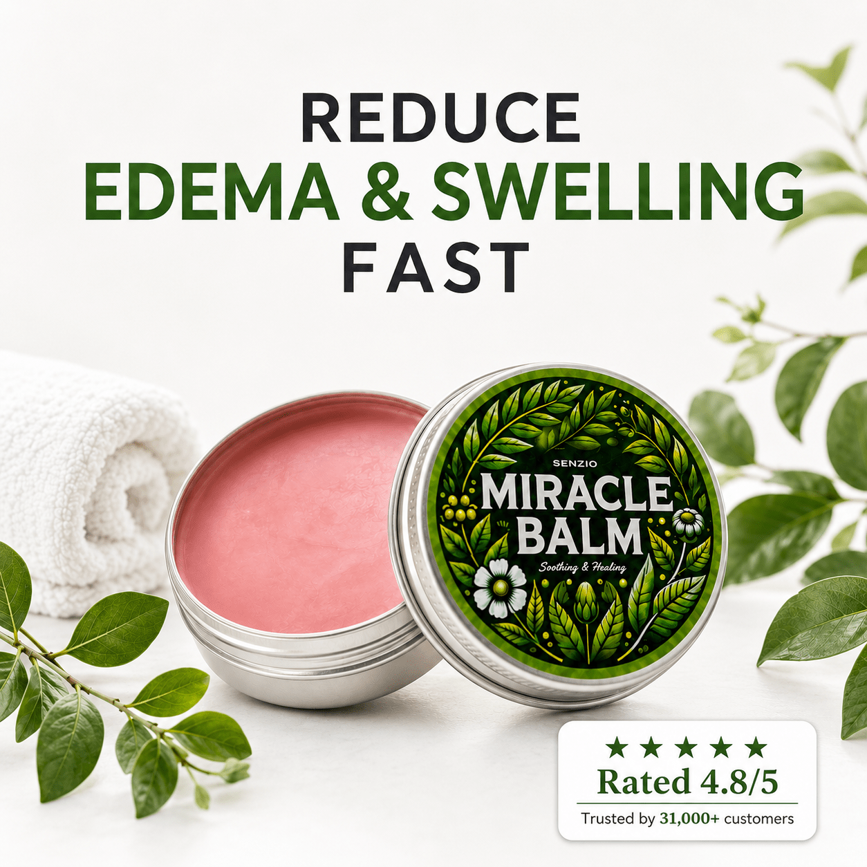 Senzio Miracle Balm™ - Edema & Swelling Relief - SenzioSenzioSenzio Miracle Balm™ - Edema & Swelling Relief