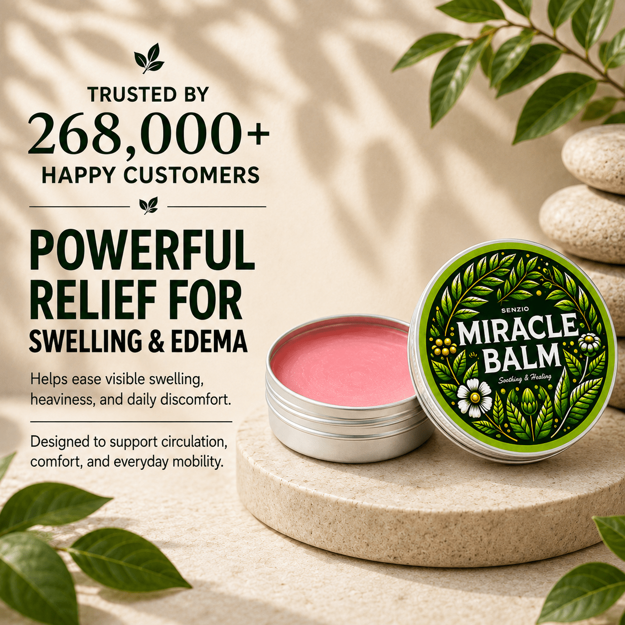 Senzio Miracle Balm™ - Edema & Swelling Relief - SenzioSenzioSenzio Miracle Balm™ - Edema & Swelling Relief