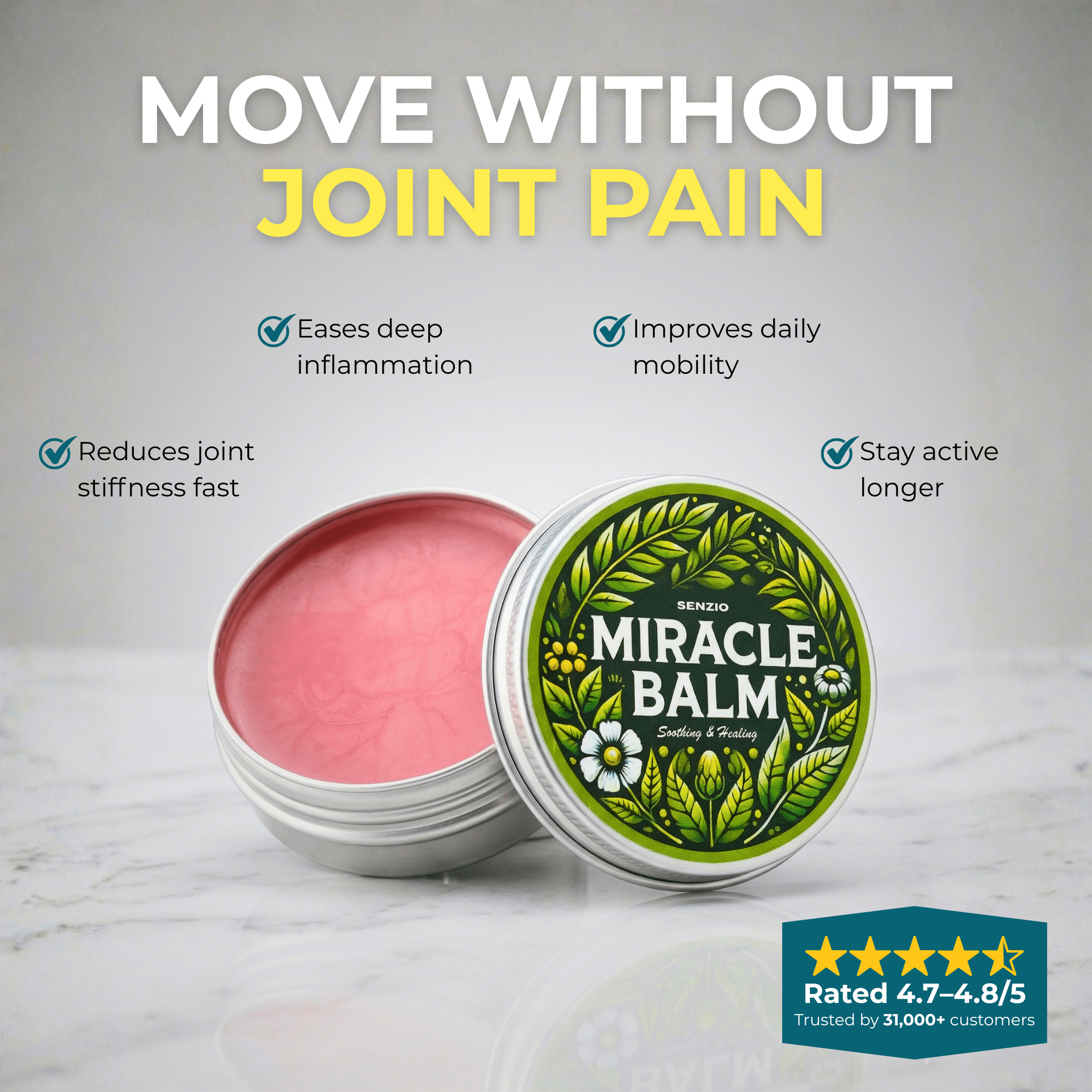 Senzio Miracle Balm™ Herbal Powerhouse - SenzioSenzioSenzio Miracle Balm™ Herbal Powerhouse