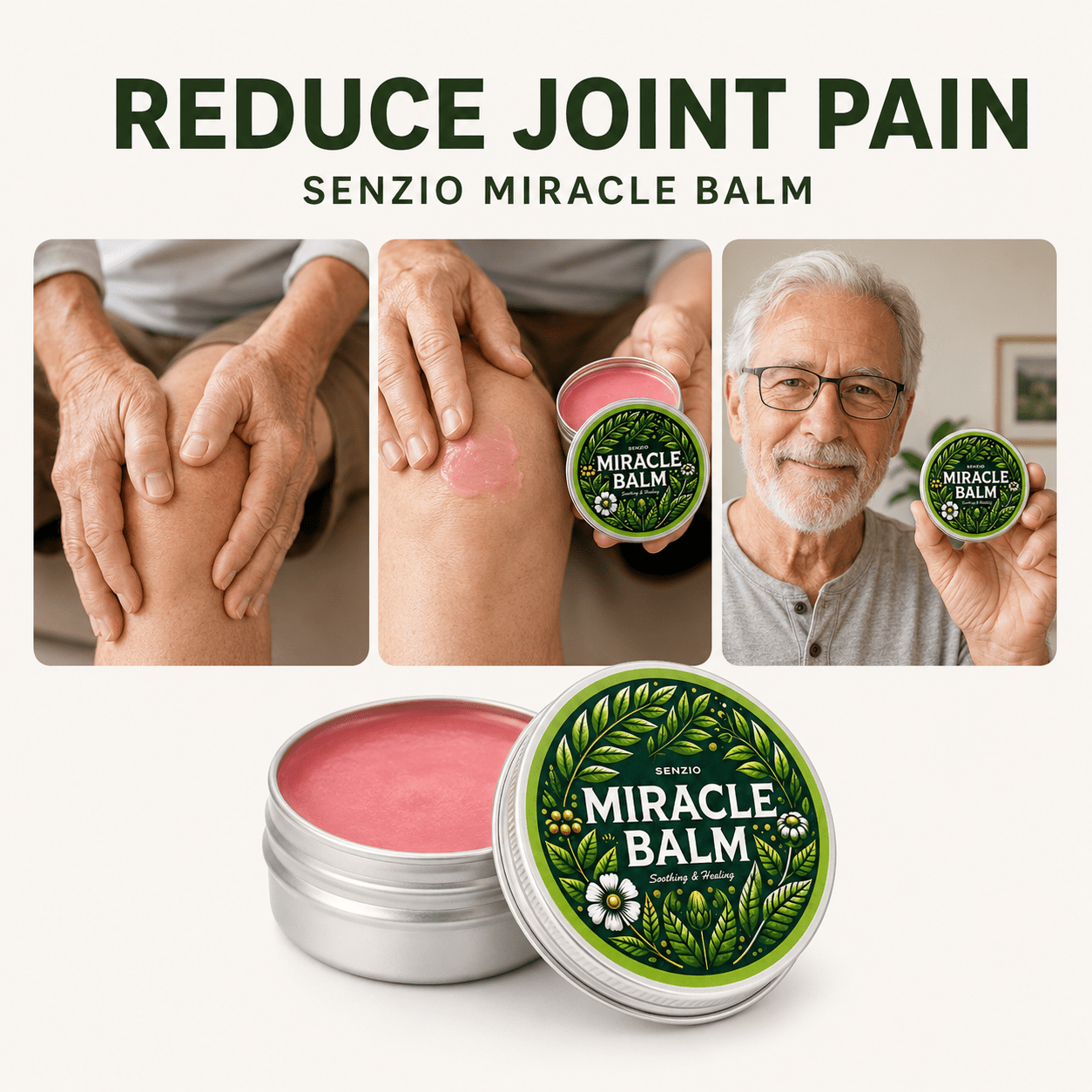 Senzio Miracle Balm | Joint Pain - SenzioSenzioSenzio Miracle Balm | Joint Pain