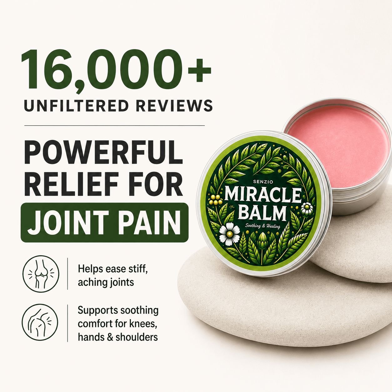 Senzio Miracle Balm | Joint Pain - SenzioSenzioSenzio Miracle Balm | Joint Pain