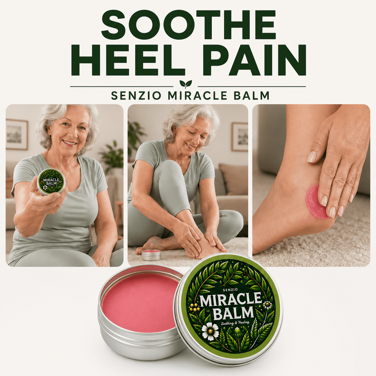 Senzio Miracle Balm - Plantar Fasciitis - SenzioSenzioSenzio Miracle Balm - Plantar Fasciitis