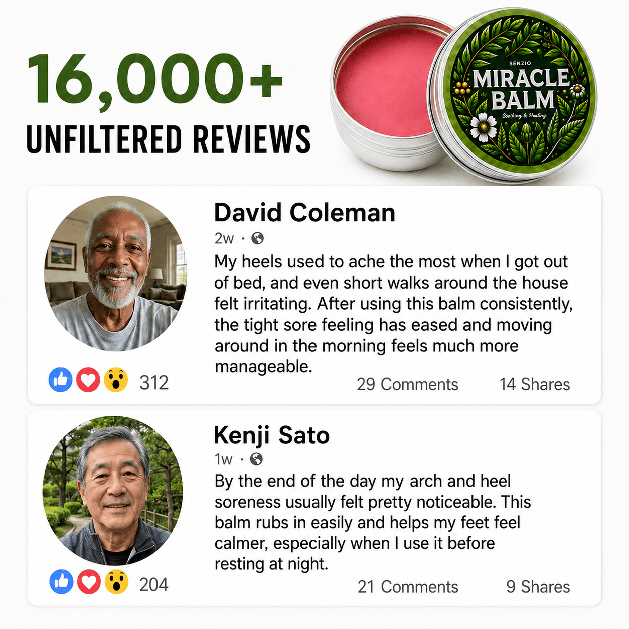Senzio Miracle Balm - Plantar Fasciitis - SenzioSenzioSenzio Miracle Balm - Plantar Fasciitis