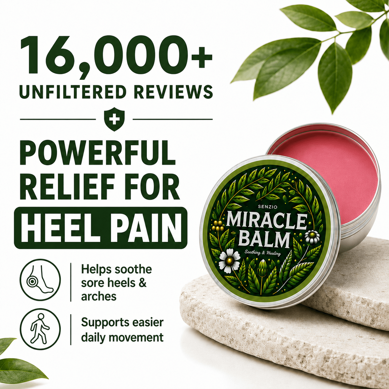 Senzio Miracle Balm™ - Plantar Fasciitis Recovery - SenzioSenzioSenzio Miracle Balm™ - Plantar Fasciitis Recovery