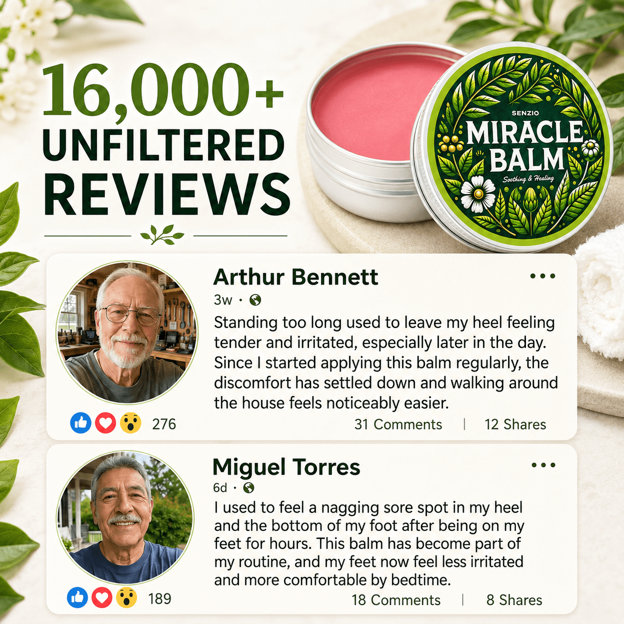 Senzio Miracle Balm™ - Plantar Fasciitis Recovery - SenzioSenzioSenzio Miracle Balm™ - Plantar Fasciitis Recovery