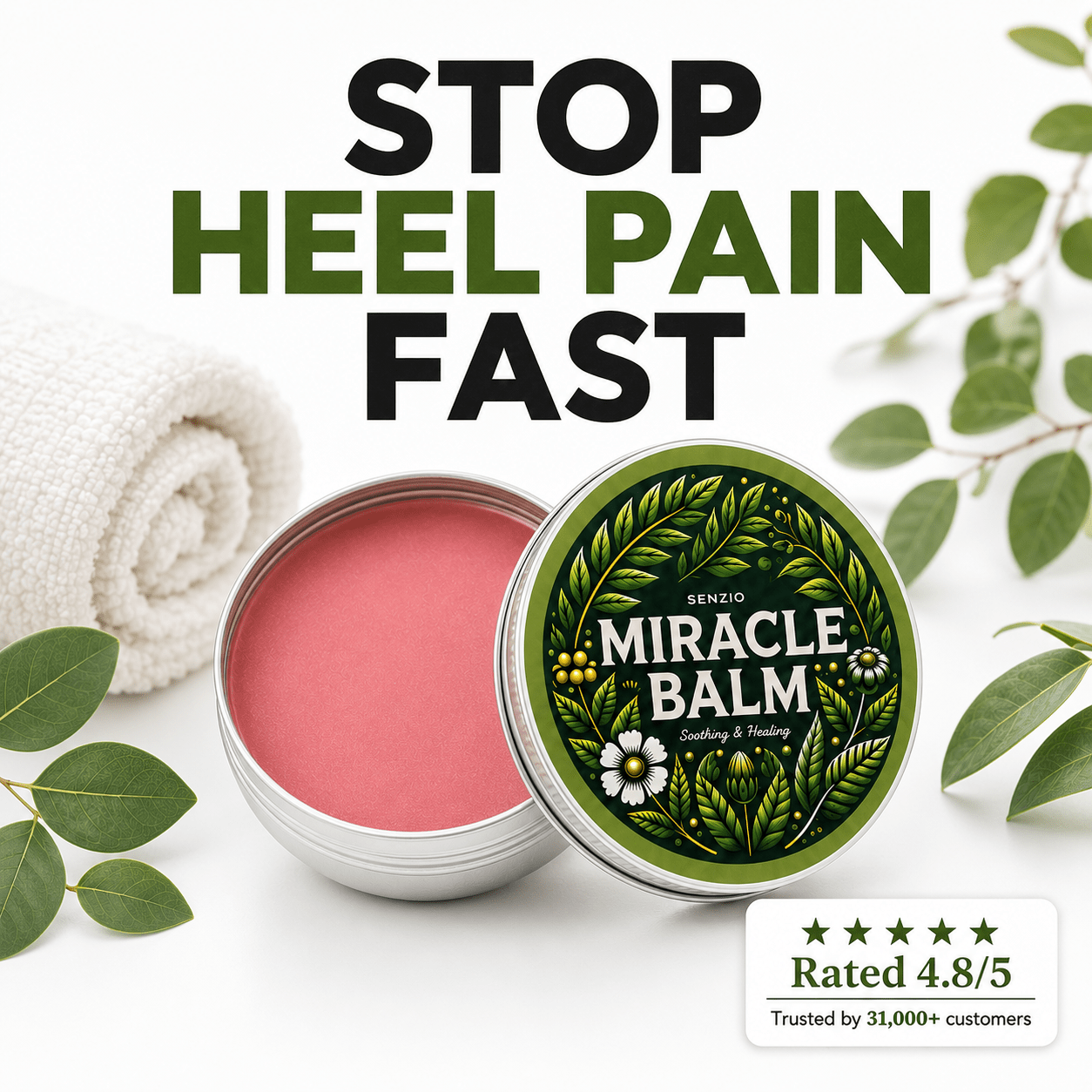 Senzio Miracle Balm™ - Plantar Fasciitis Recovery - SenzioSenzioSenzio Miracle Balm™ - Plantar Fasciitis Recovery
