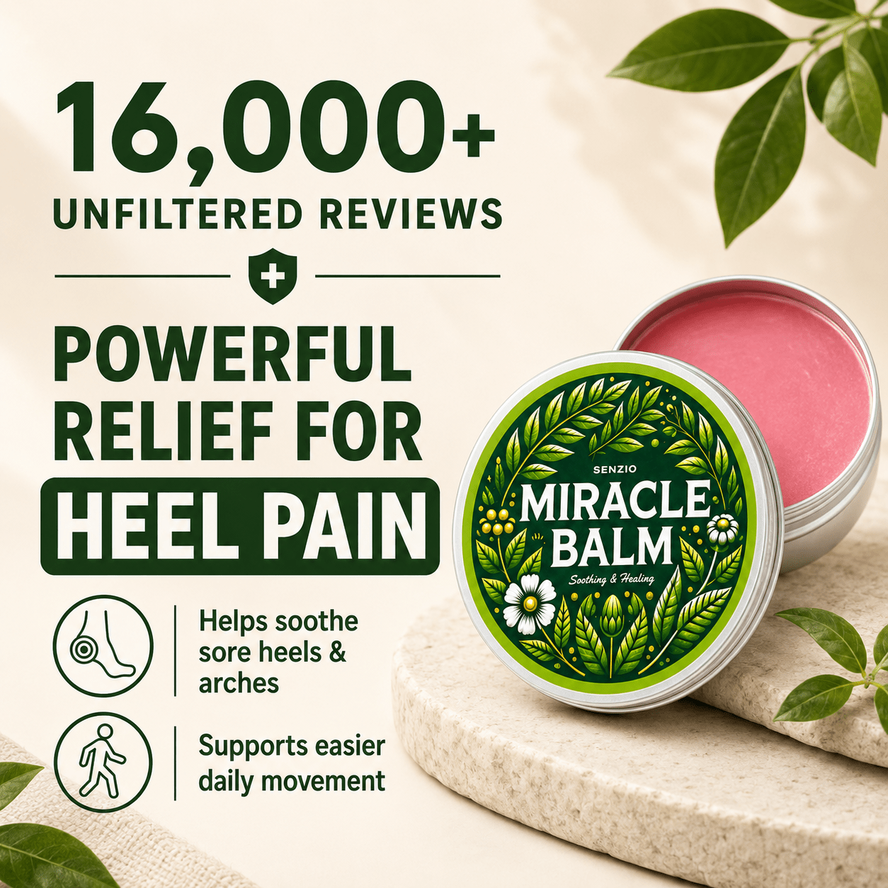 Senzio Miracle Balm™ - Plantar Fasciitis Recovery - SenzioSenzioSenzio Miracle Balm™ - Plantar Fasciitis Recovery