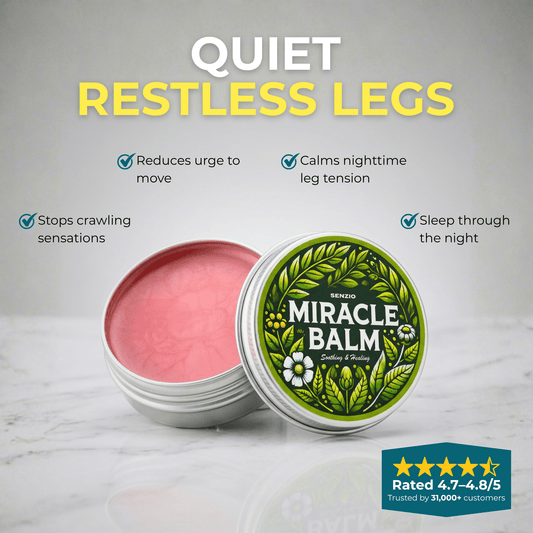 Senzio Miracle Balm™ Restless Legs Formula - SenzioSenzioSenzio Miracle Balm™ Restless Legs Formula