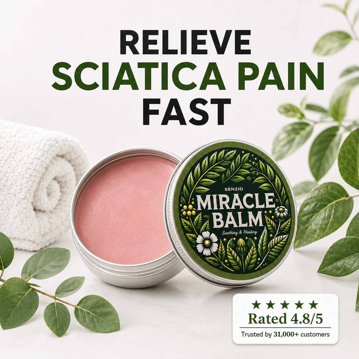 Senzio Miracle Balm™ - Sciatica - SenzioSenzioSenzio Miracle Balm™ - Sciatica