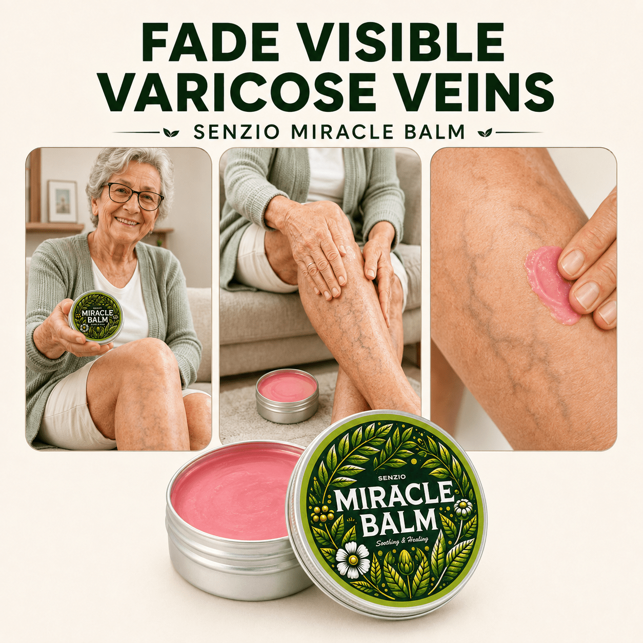 Senzio Miracle Balm | Varicose Vein - SenzioSenzioSenzio Miracle Balm | Varicose Vein