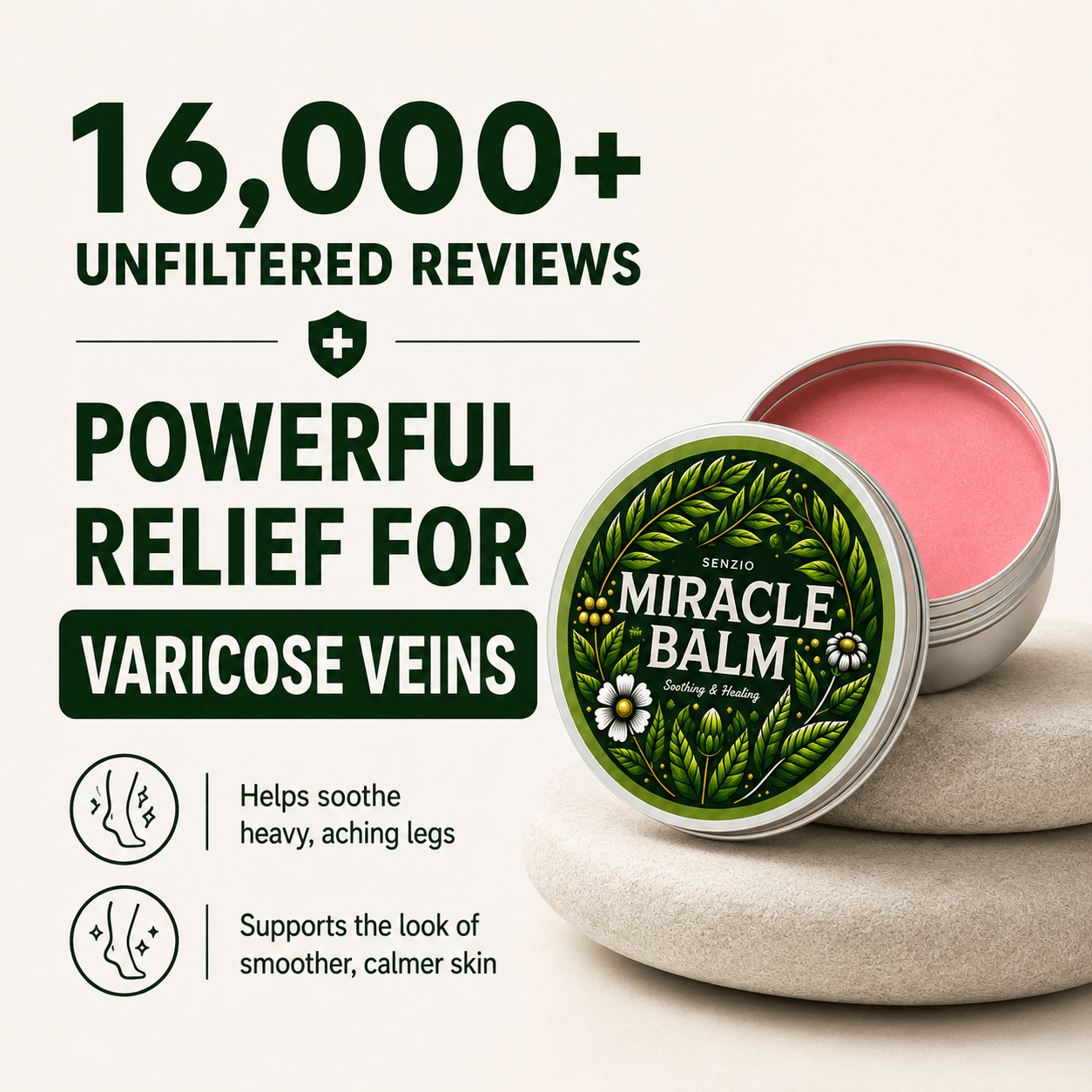 Senzio Miracle Balm | Varicose Vein - SenzioSenzioSenzio Miracle Balm | Varicose Vein