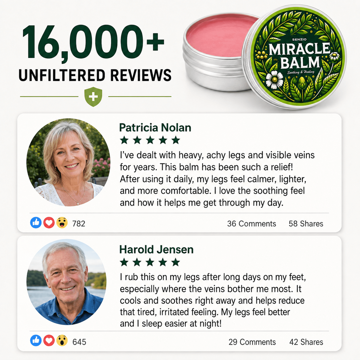 Senzio Miracle Balm | Varicose Vein - SenzioSenzioSenzio Miracle Balm | Varicose Vein