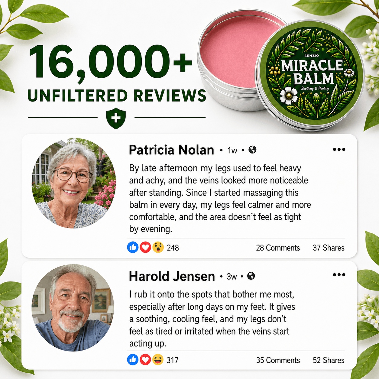 Senzio Miracle Balm™: Varicose Vein Powerhouse - SenzioSenzioSenzio Miracle Balm™: Varicose Vein Powerhouse