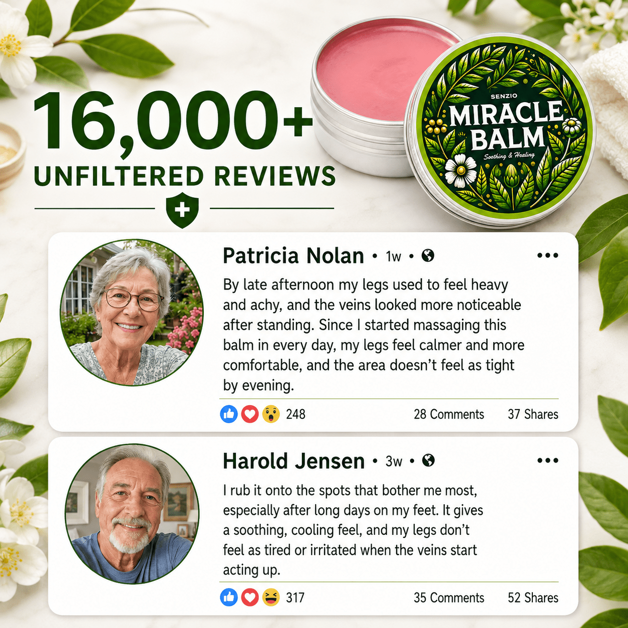 Senzio Miracle Balm™: Varicose Vein Powerhouse - SenzioSenzioSenzio Miracle Balm™: Varicose Vein Powerhouse