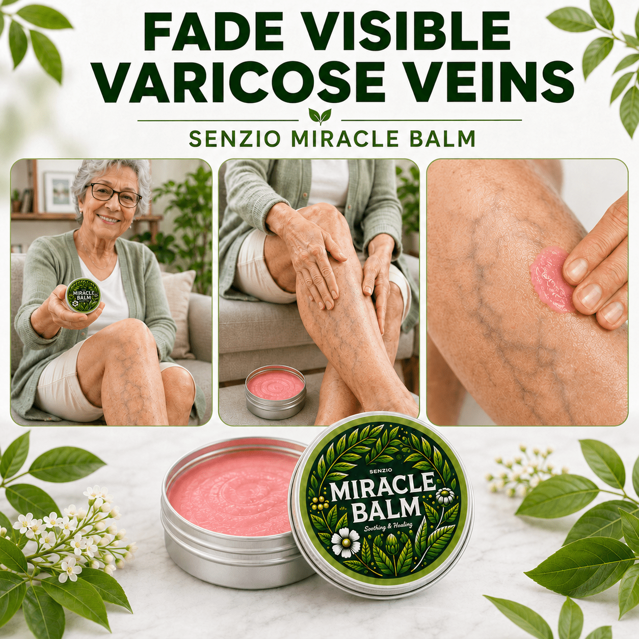 Senzio Miracle Balm™: Varicose Vein Powerhouse - SenzioSenzioSenzio Miracle Balm™: Varicose Vein Powerhouse