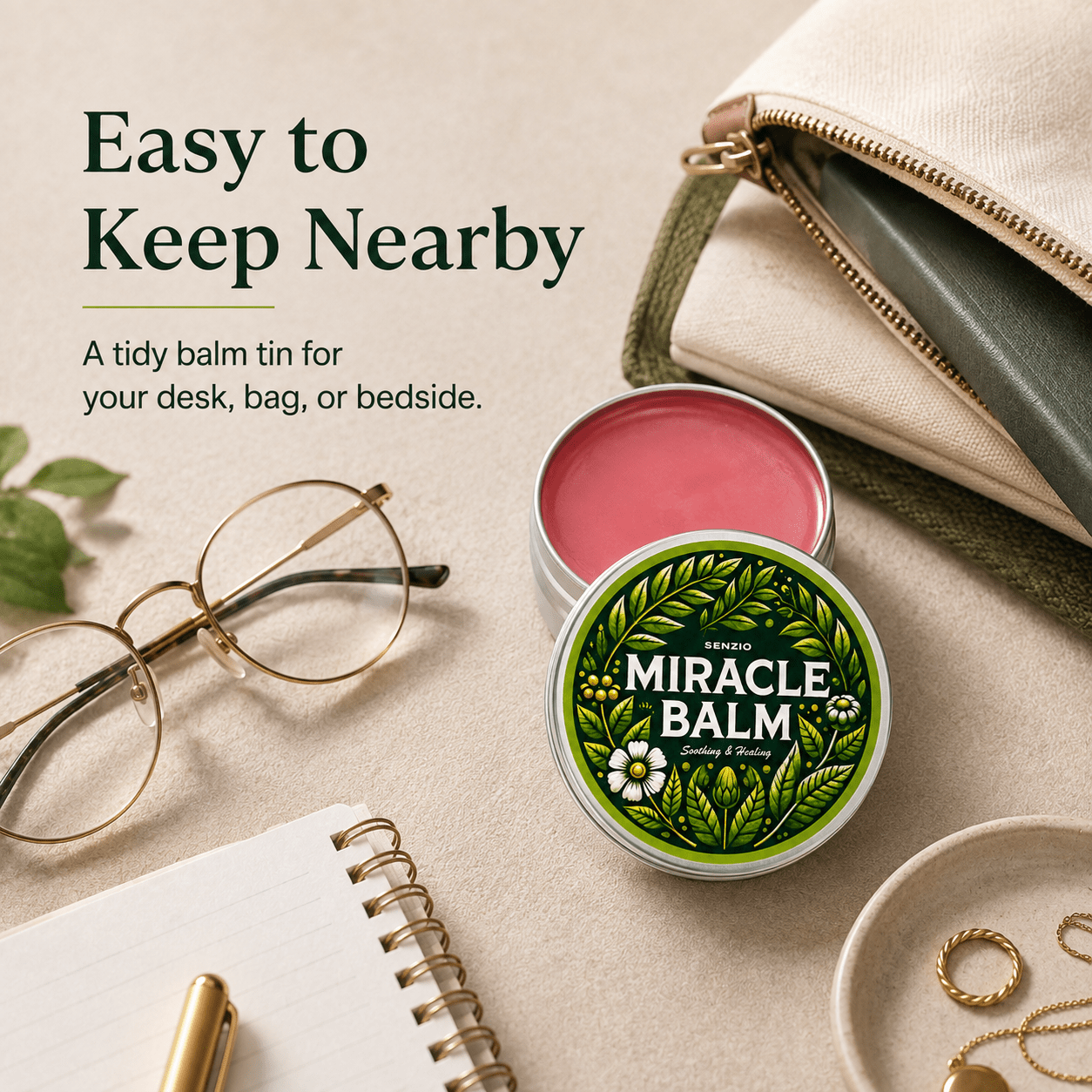 Senzio Tension Headache Comfort Balm - SenzioSenzioSenzio Tension Headache Comfort Balm