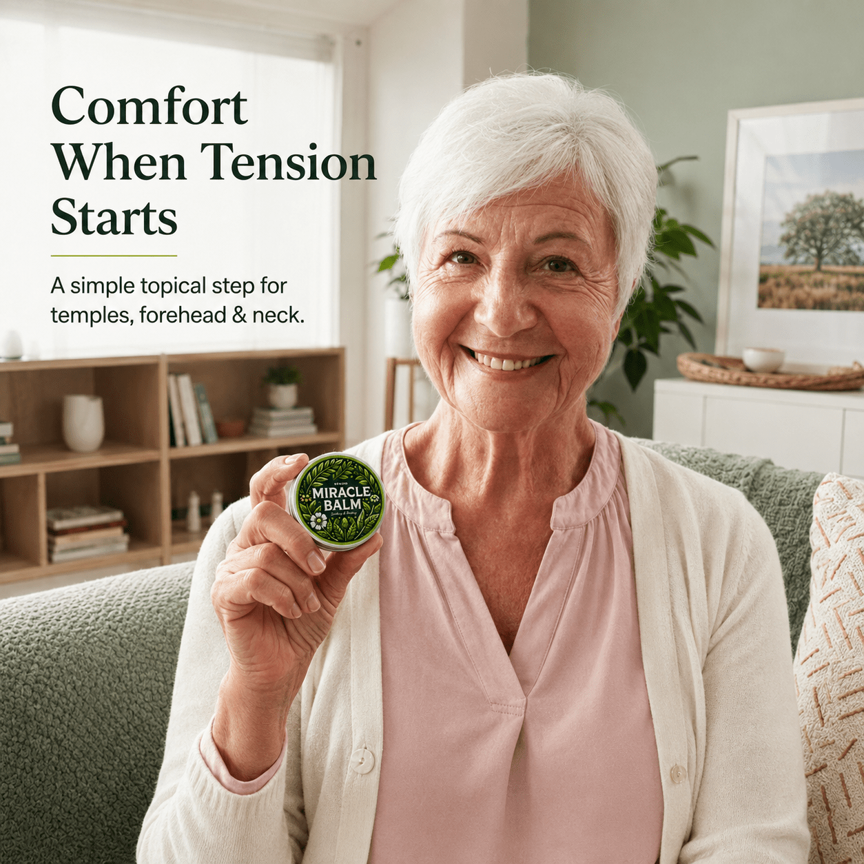 Senzio Tension Headache Comfort Balm - SenzioSenzioSenzio Tension Headache Comfort Balm