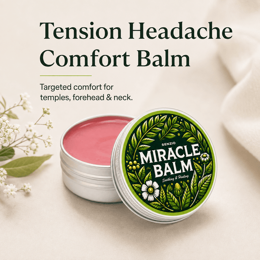 Senzio Tension Headache Comfort Balm - SenzioSenzioSenzio Tension Headache Comfort Balm