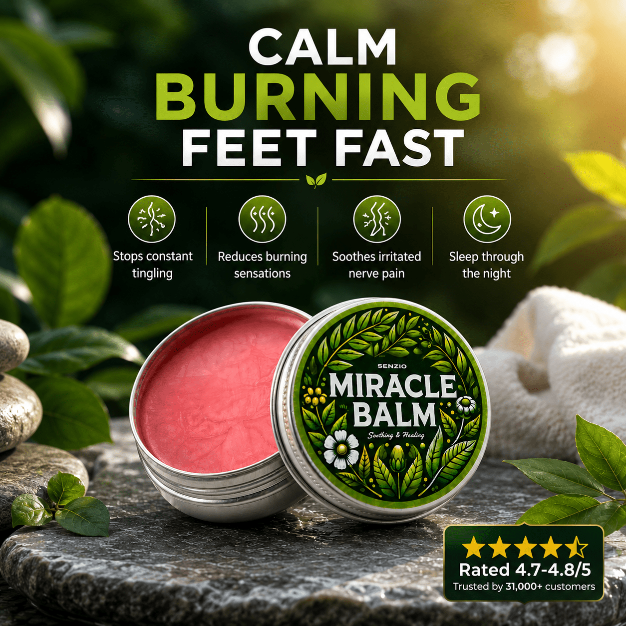 The Senzio Miracle Balm Herbal Powerhouse - SenzioSenzioThe Senzio Miracle Balm Herbal Powerhouse