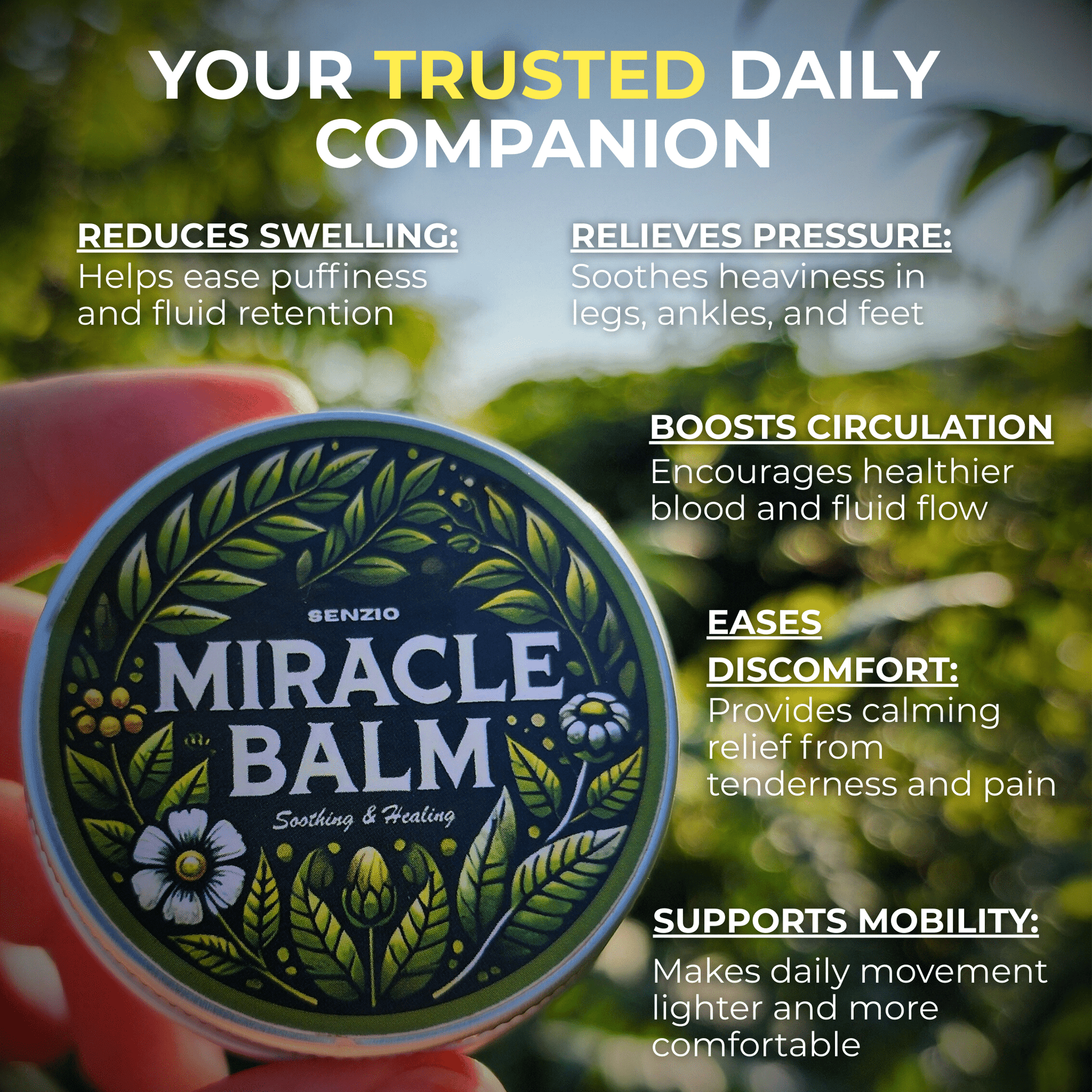 The Senzio Miracle Balm™ Herbal Powerhouse - SenzioSenzioThe Senzio Miracle Balm™ Herbal Powerhouse