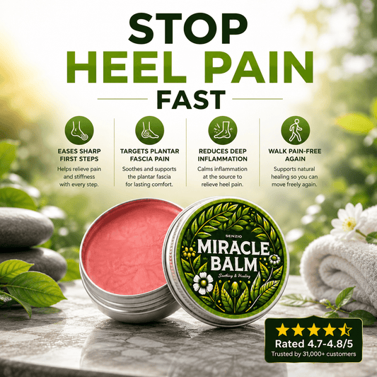 The Senzio Miracle Balm™ Plantar Fasciitis Recovery Formula - SenzioSenzioThe Senzio Miracle Balm™ Plantar Fasciitis Recovery Formula